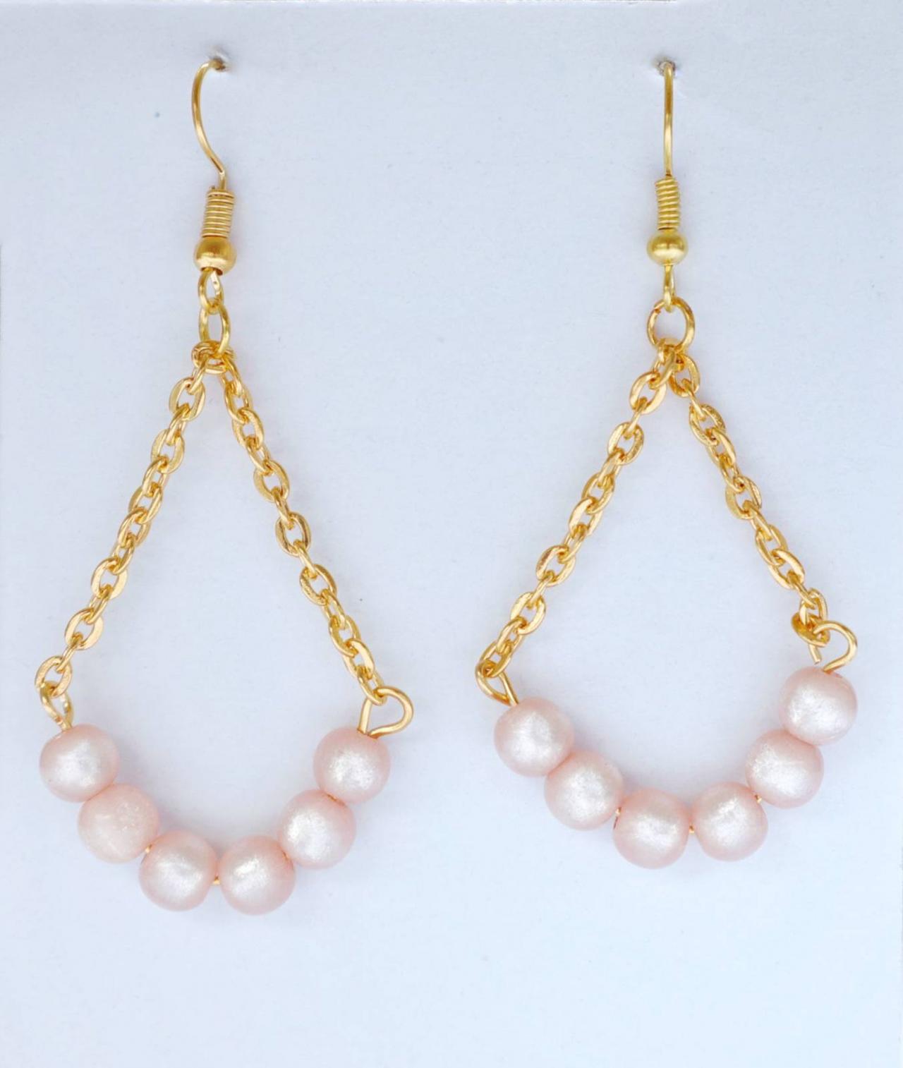 Rose Pearls, Glam Earrings, Women Earrings, Women Accessories, Perfect Gift For Her